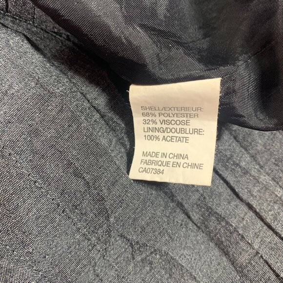 Asymmetrical textured skirt dark grey sz38  goth style ERIC ALEXANDRE - Picture 15 of 16